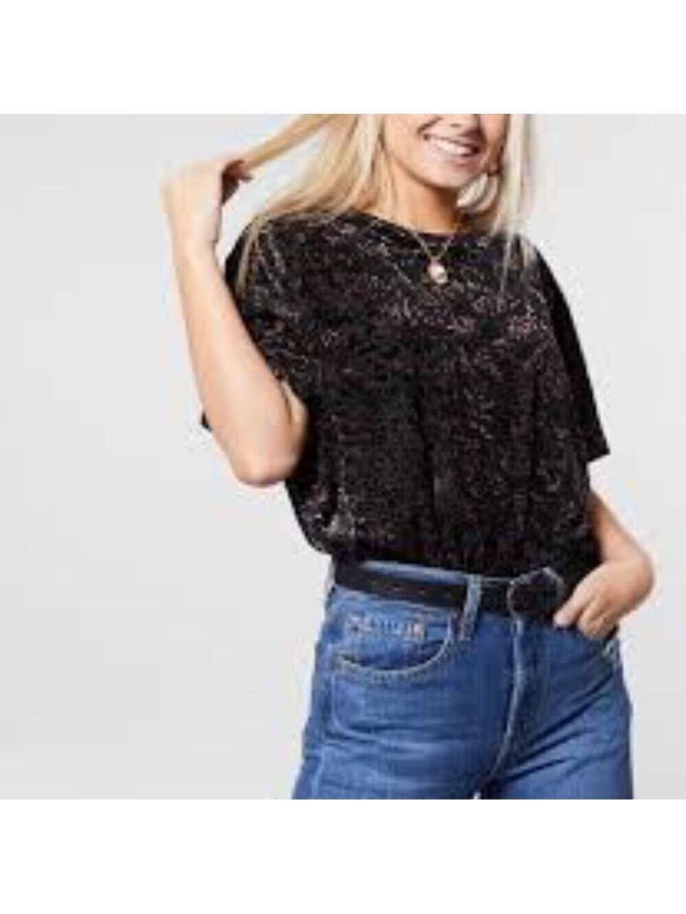 Free People Teddy Burnout T-Shirt